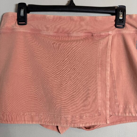 FP Movement Free People Hot Shot Mini Skort Womens Large Petal Orange Active NWT - Picture 6 of 14